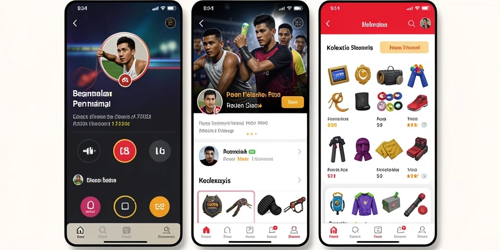 Beragam mode permainan yang tersedia.
