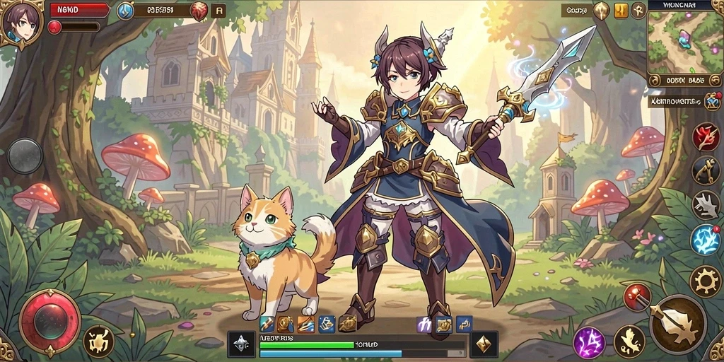 Fitur interaksi sosial yang menyenangkan untuk pemain.