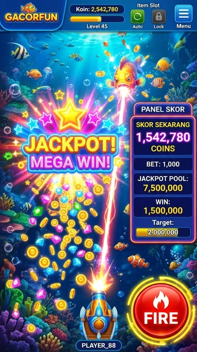gacorfun — layar beranda